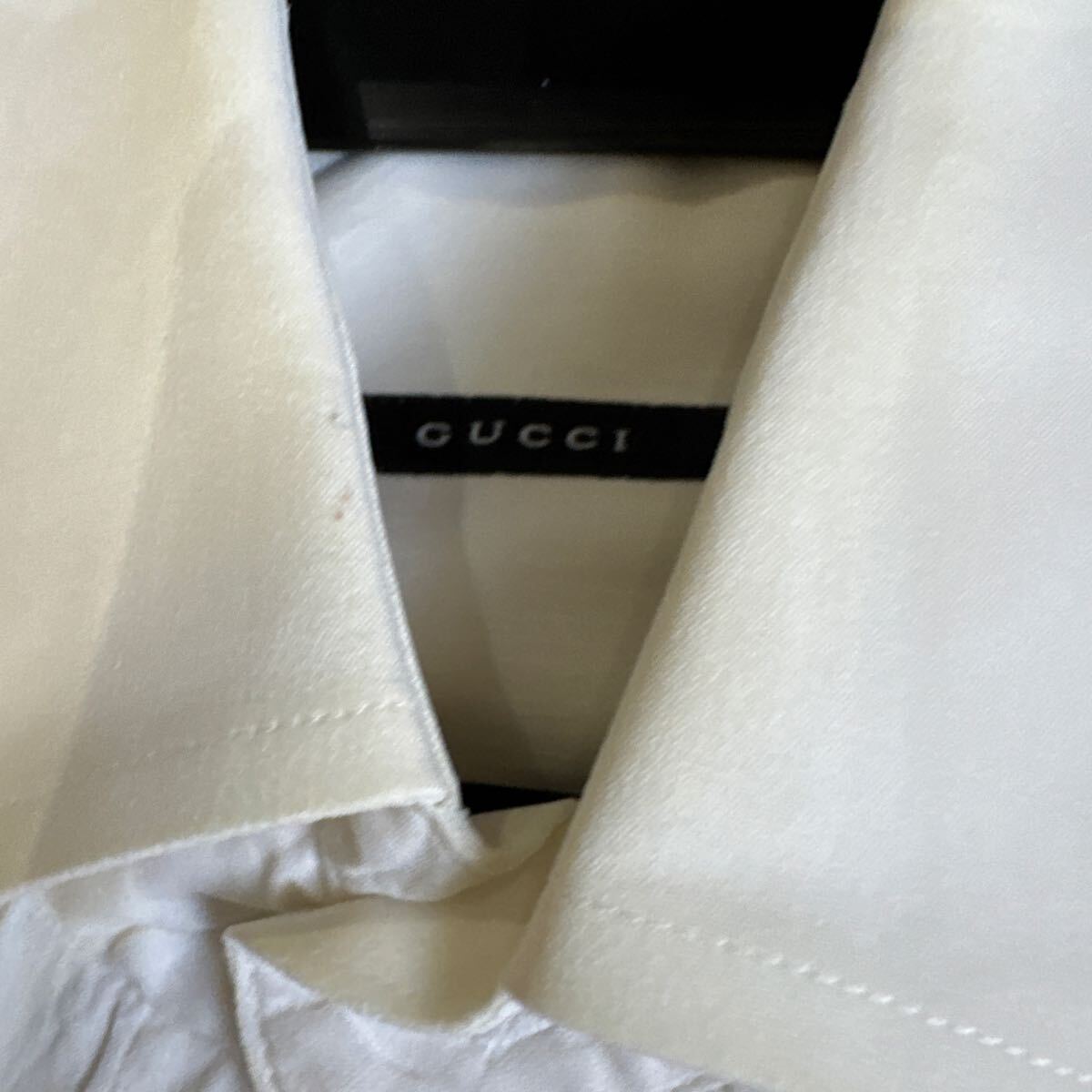Gucci Paneled Long-Sleeve Dress Shirt