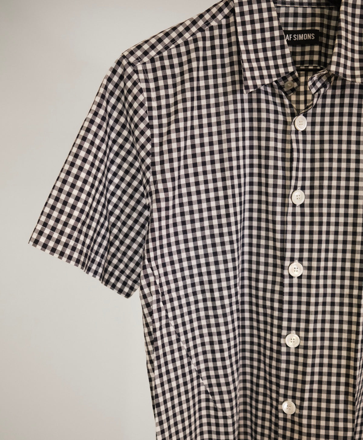 Raf Simons Plaid SS Shirt