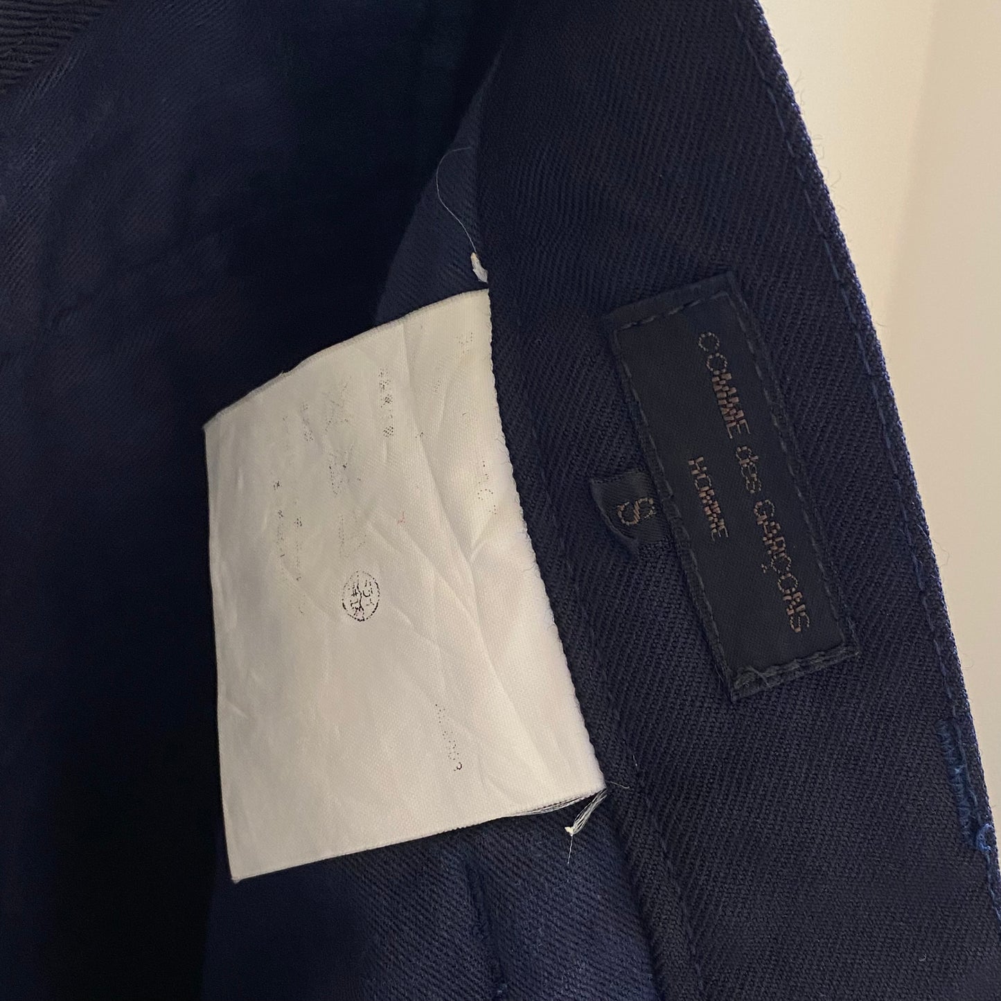 Comme des Garcons Homme Wool Cargo Pants