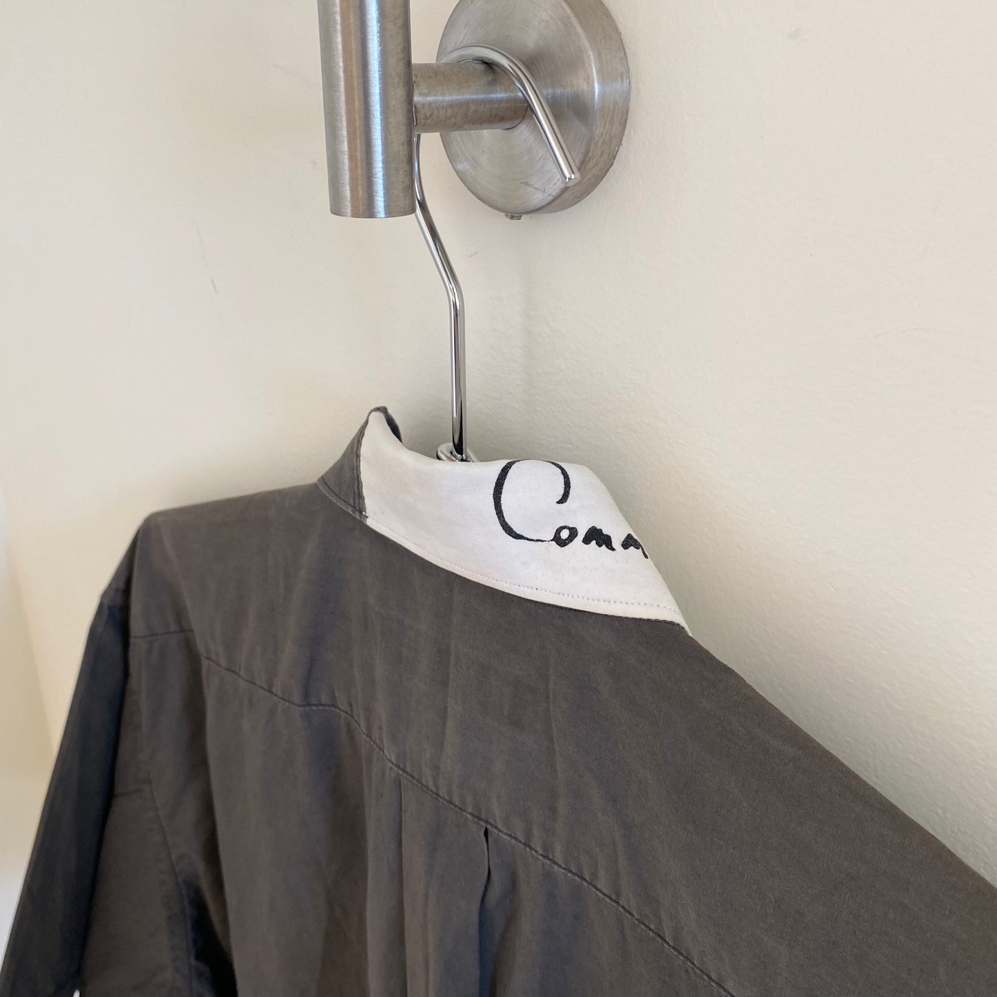 Comme des Garcons Collar Logo Shirt