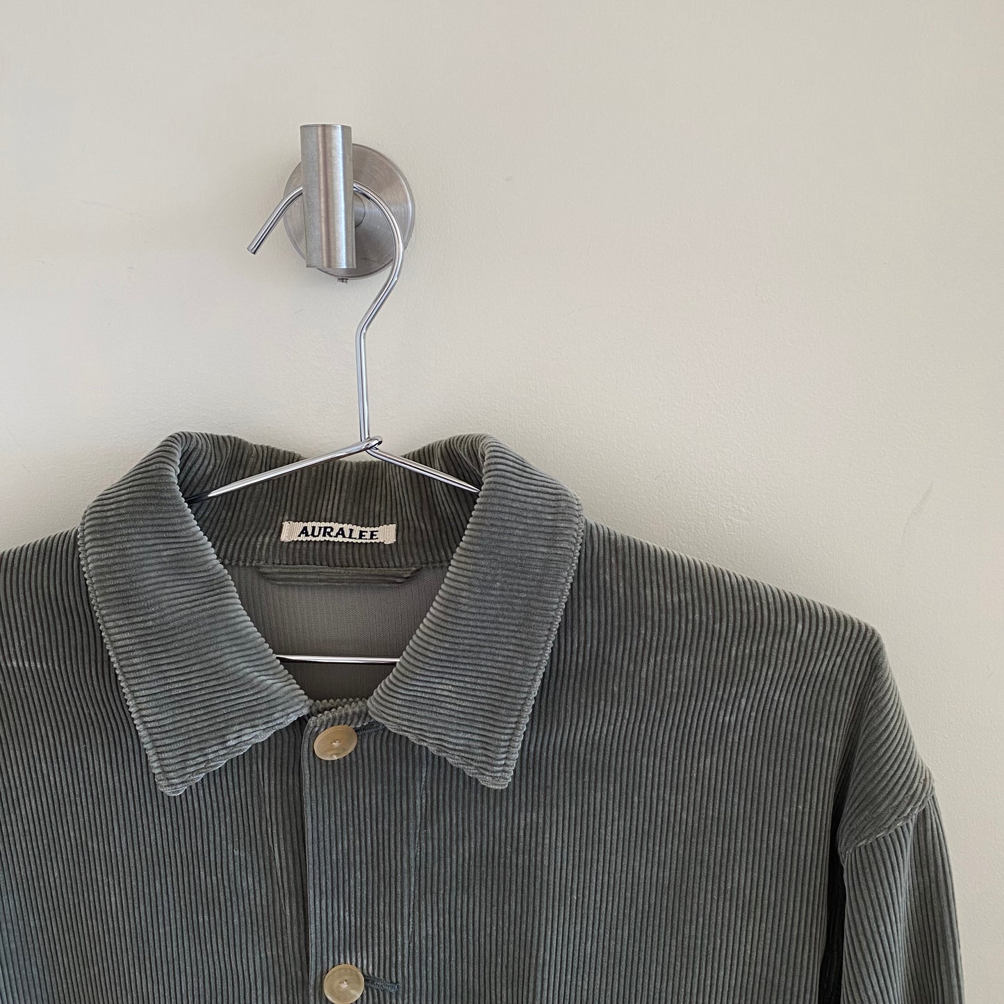 Auralee Corduroy Coverall Jacket