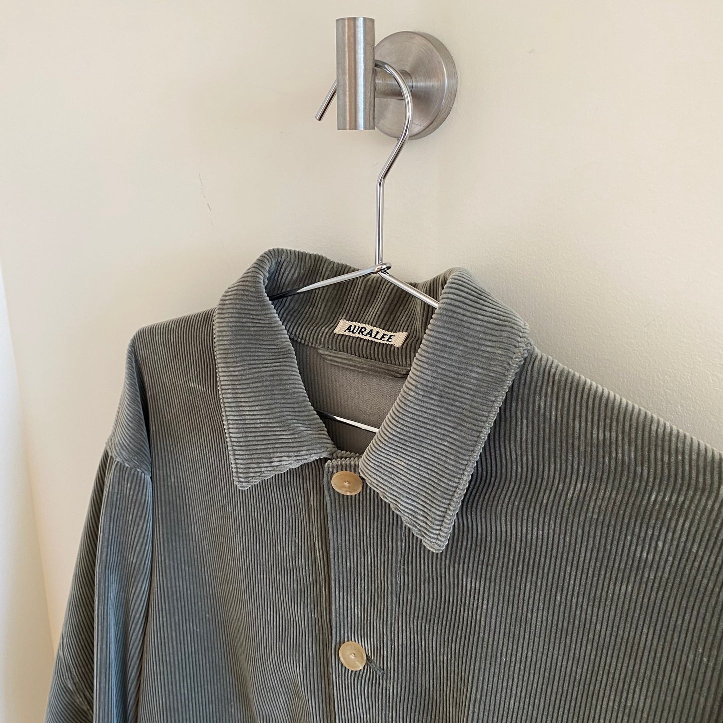 Auralee Corduroy Coverall Jacket