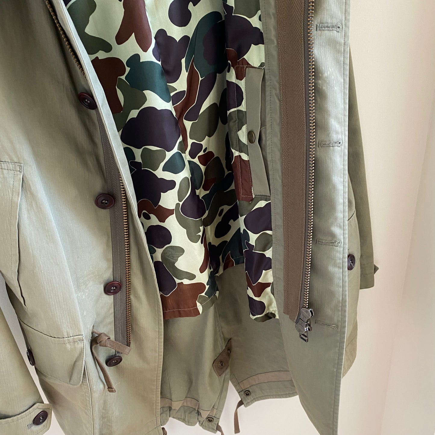 Comme des Garçons Homme 2014 Military Parka