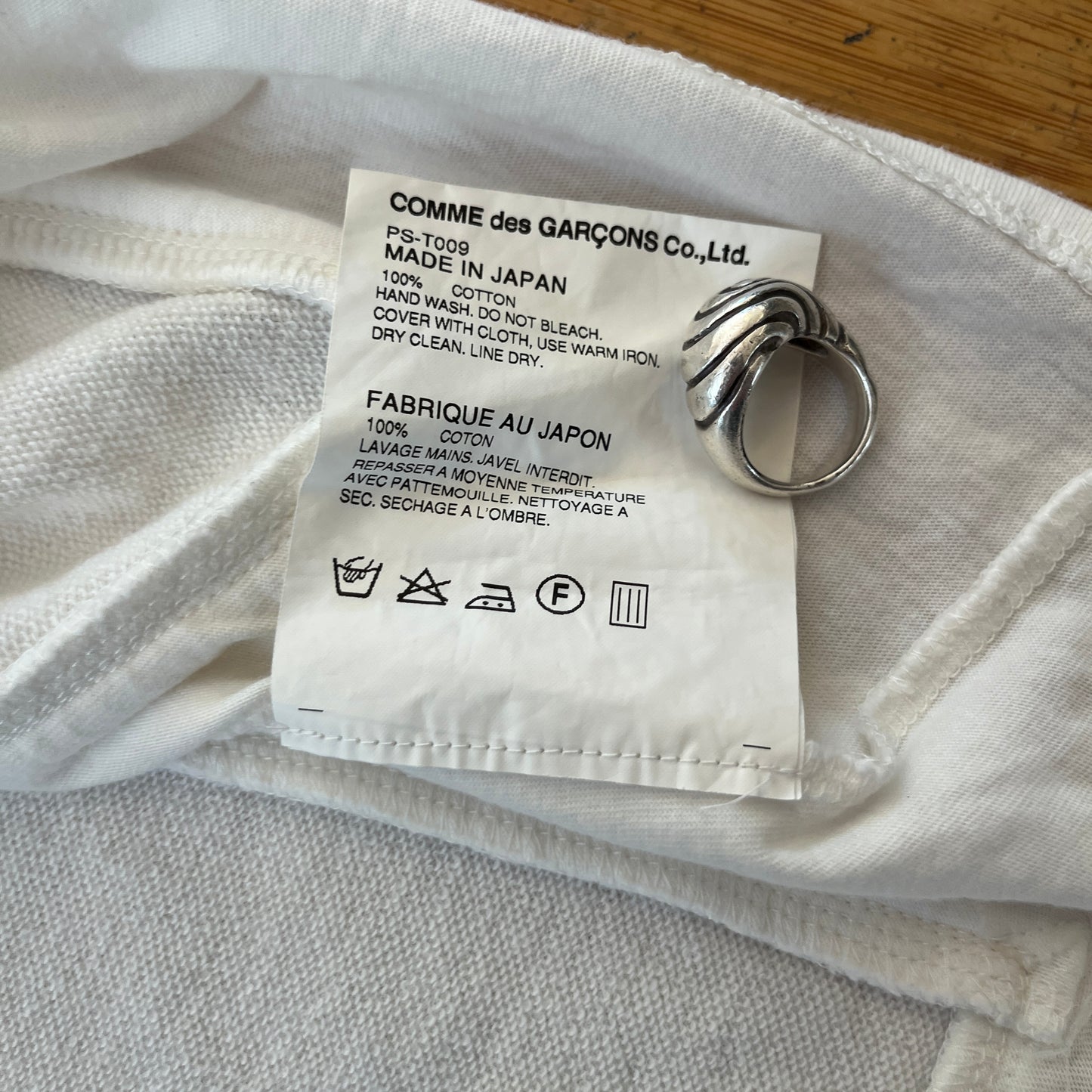 Comme des Garçons Homme Plus Double Layer T-Shirt
