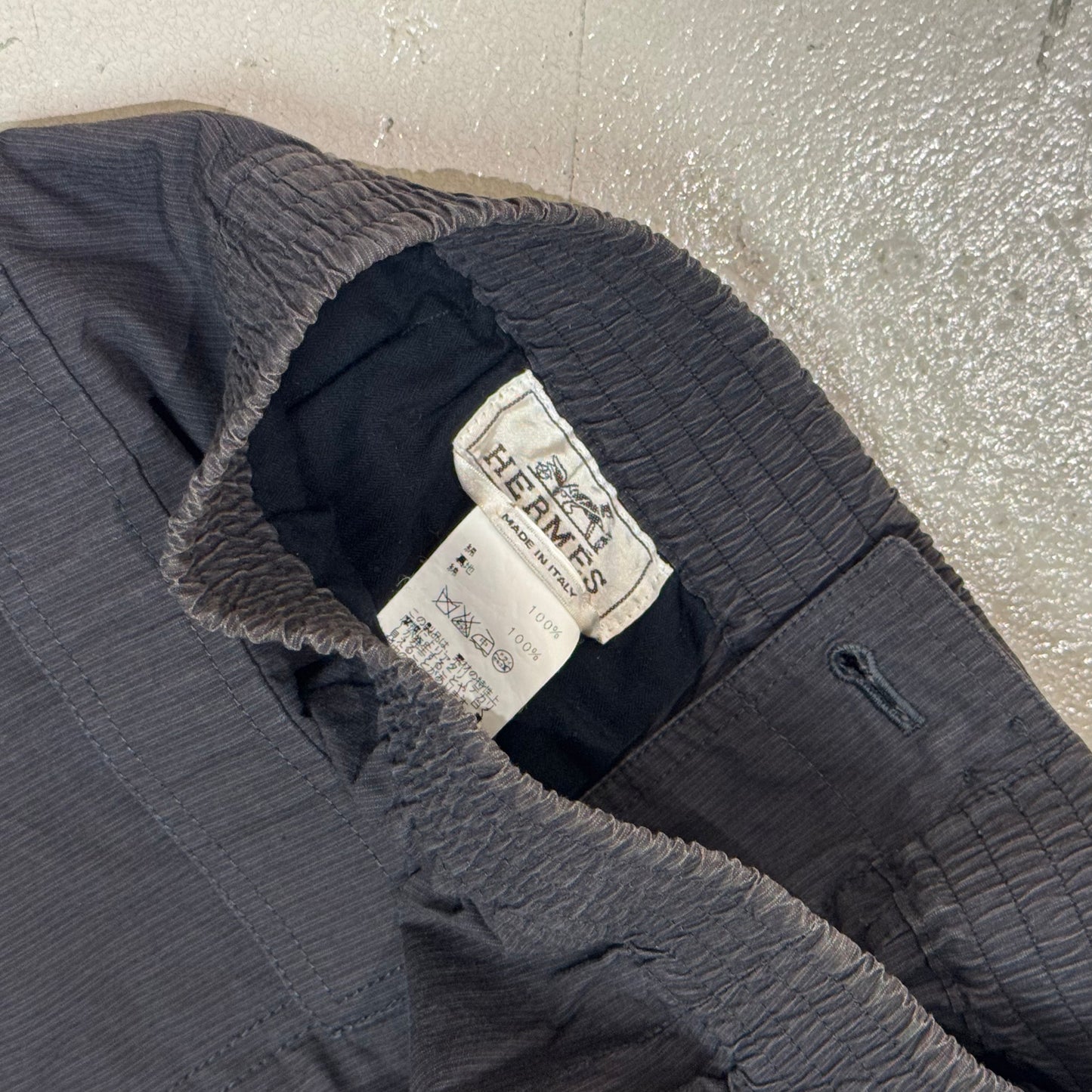 Hermès Striped Easy Pants