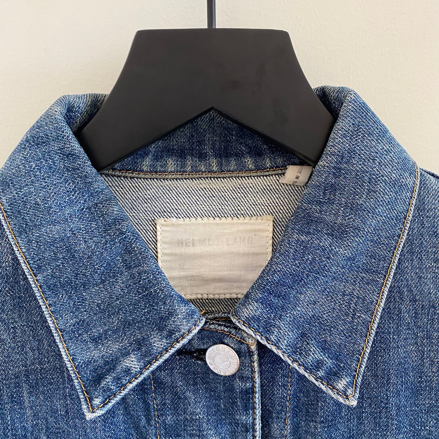 Helmut Lang Vintage Classic Raw Denim Jacket