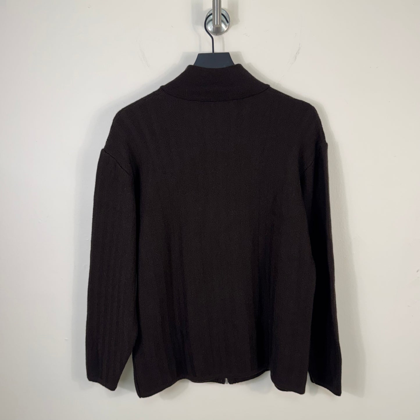 Yves Saint Laurent Pour Homme Zip-Up Knit