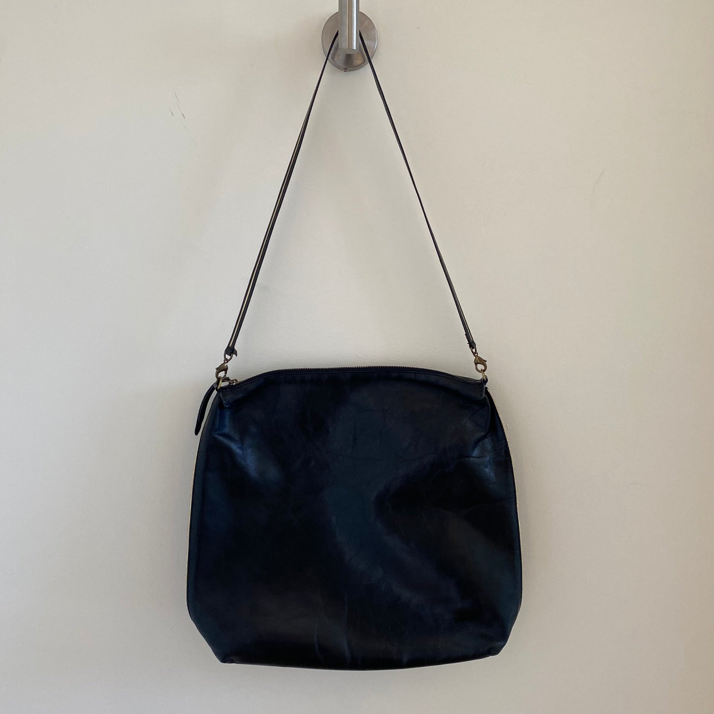 Dries Van Noten Piped Leather Bag