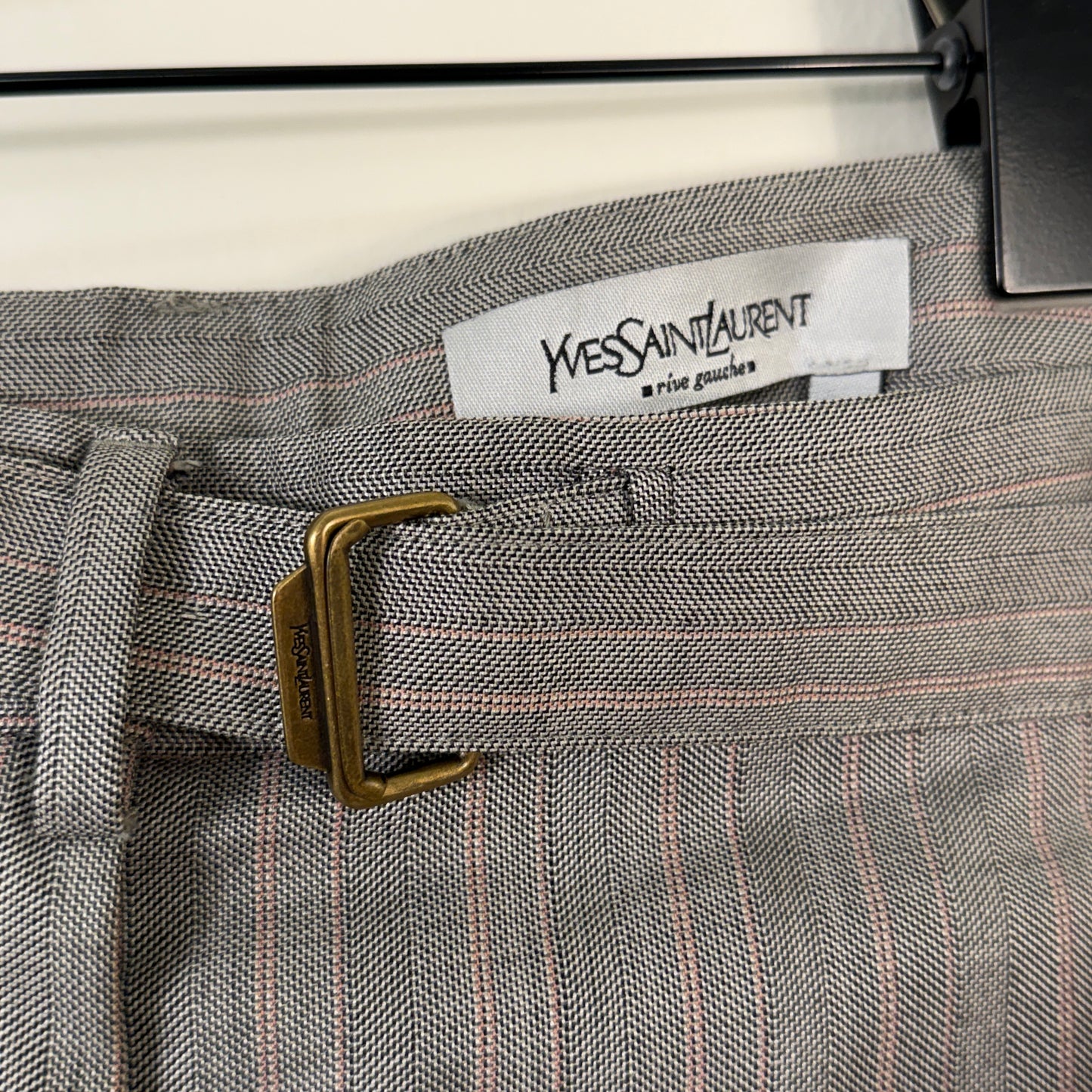 Yves Saint Laurent Rive Gauche by Tom Ford Striped Shorts
