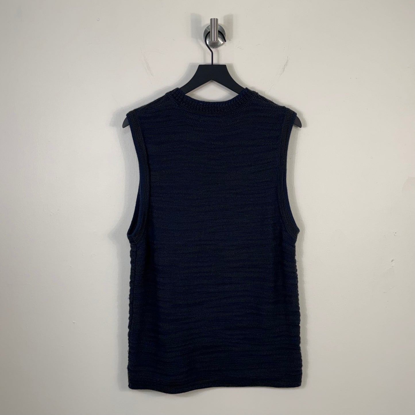 Issey Miyake Men Wool Nylon Knit Vest