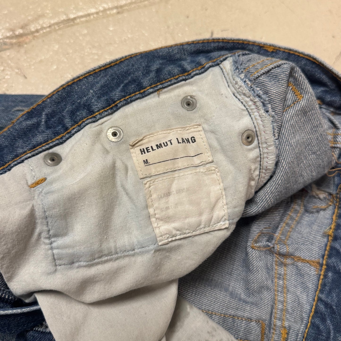 Helmut Lang Classic Denim Slim Fit Jeans
