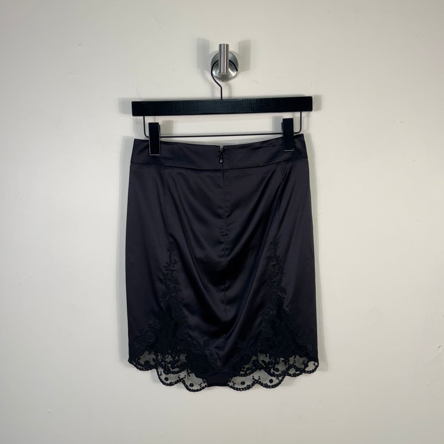 Emporio Armani Lace Silk Skirt