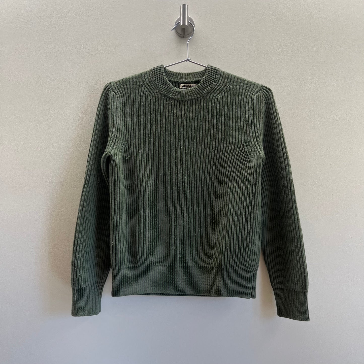 Auralee Knit Green Sweater