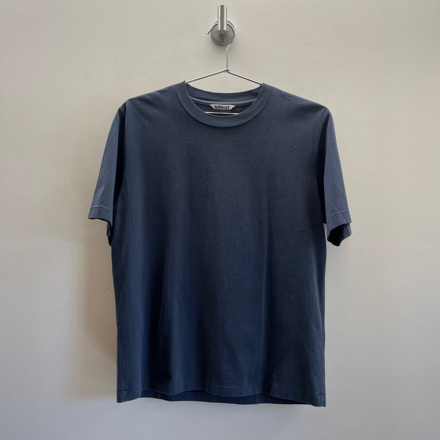 Auralee Standard Tee Gray