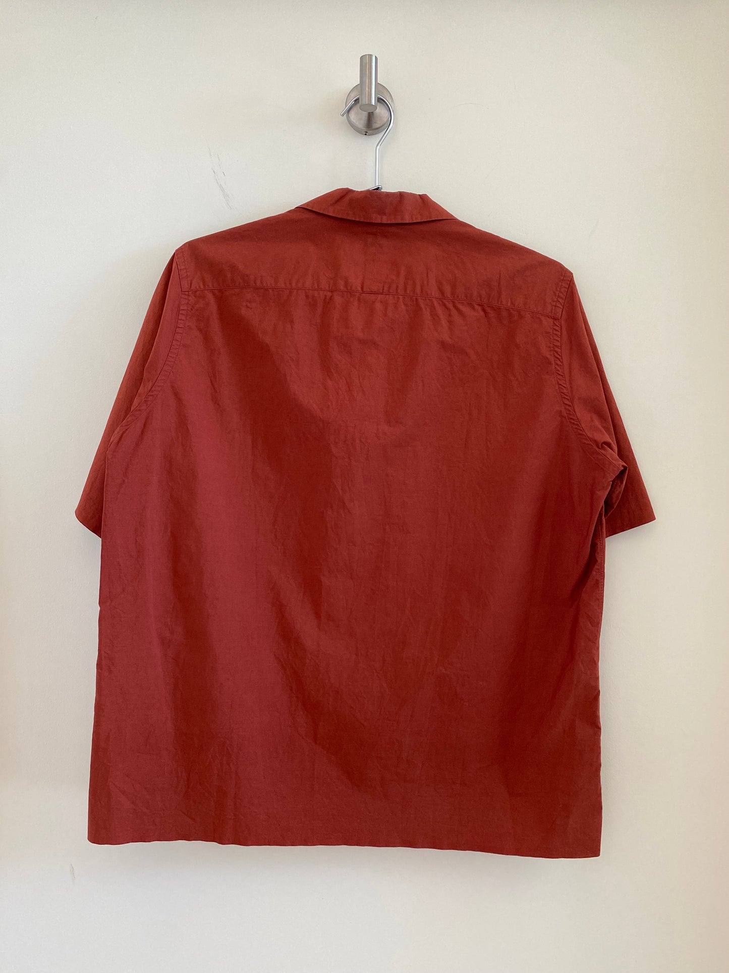 Auralee Selvedge Cotton Shirt Rust