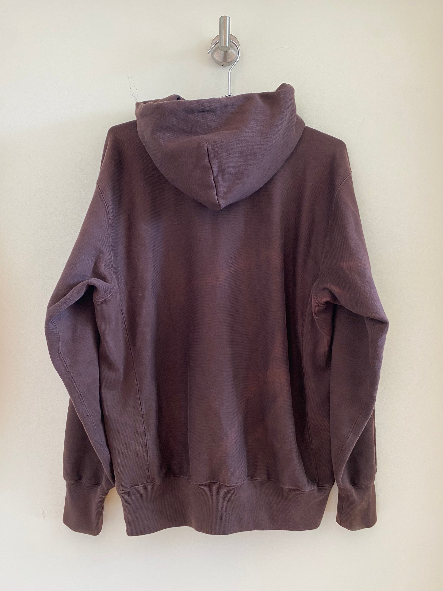 Auralee Heavyweight Hoodie Brown
