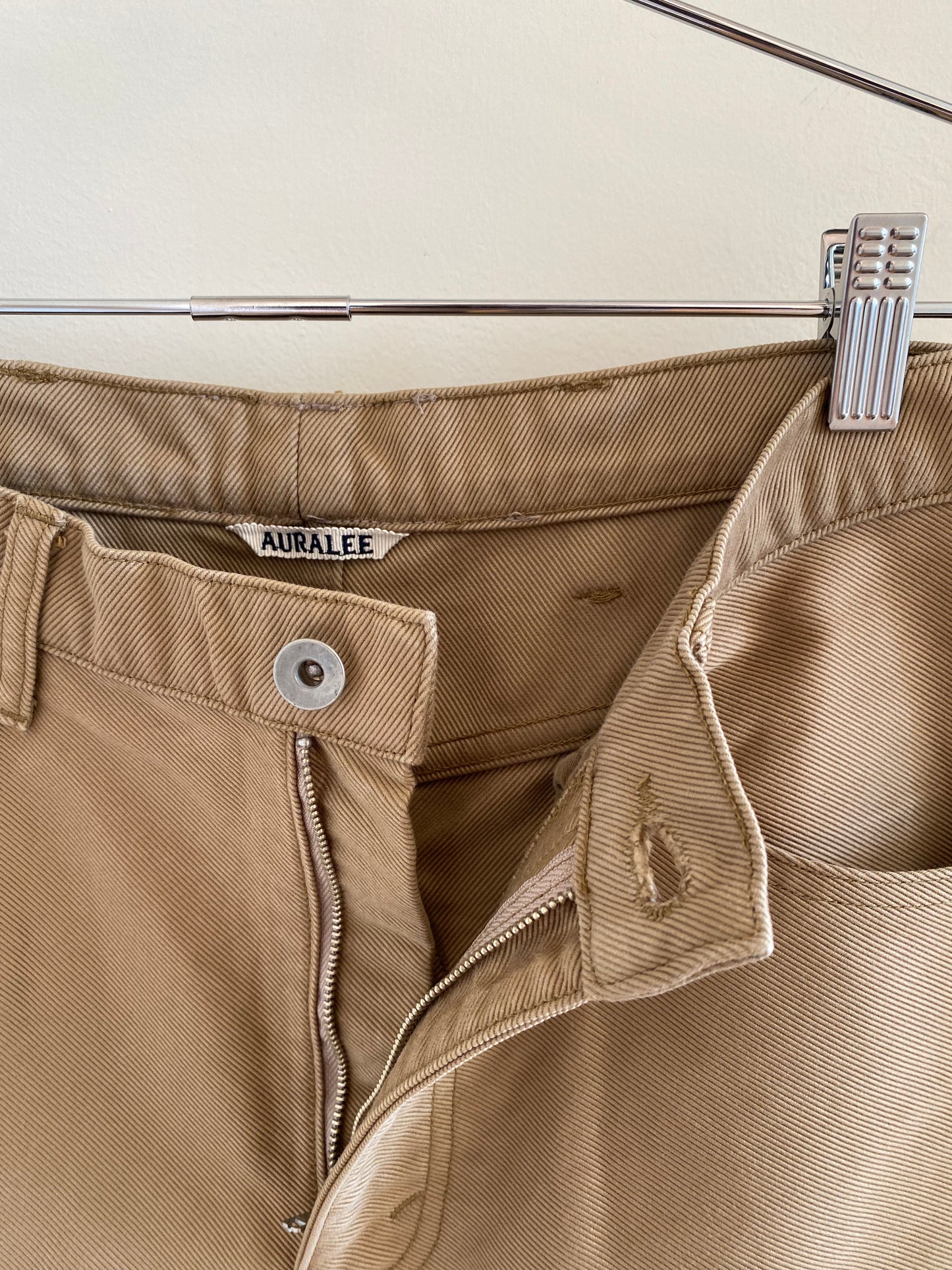 Auralee Finx Dyed Pants