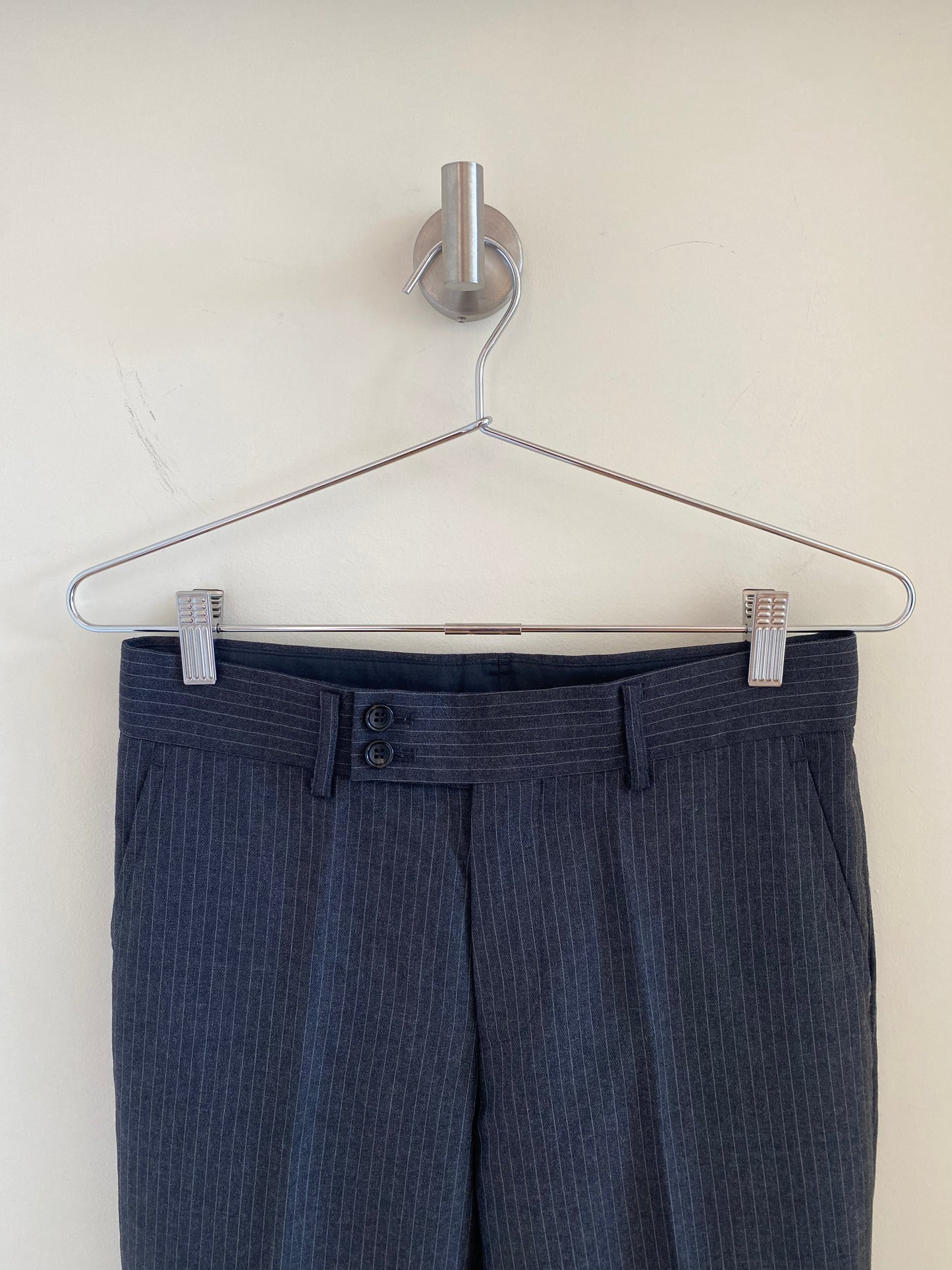Comme des Garçons tricot Flared Pinstripe Slacks
