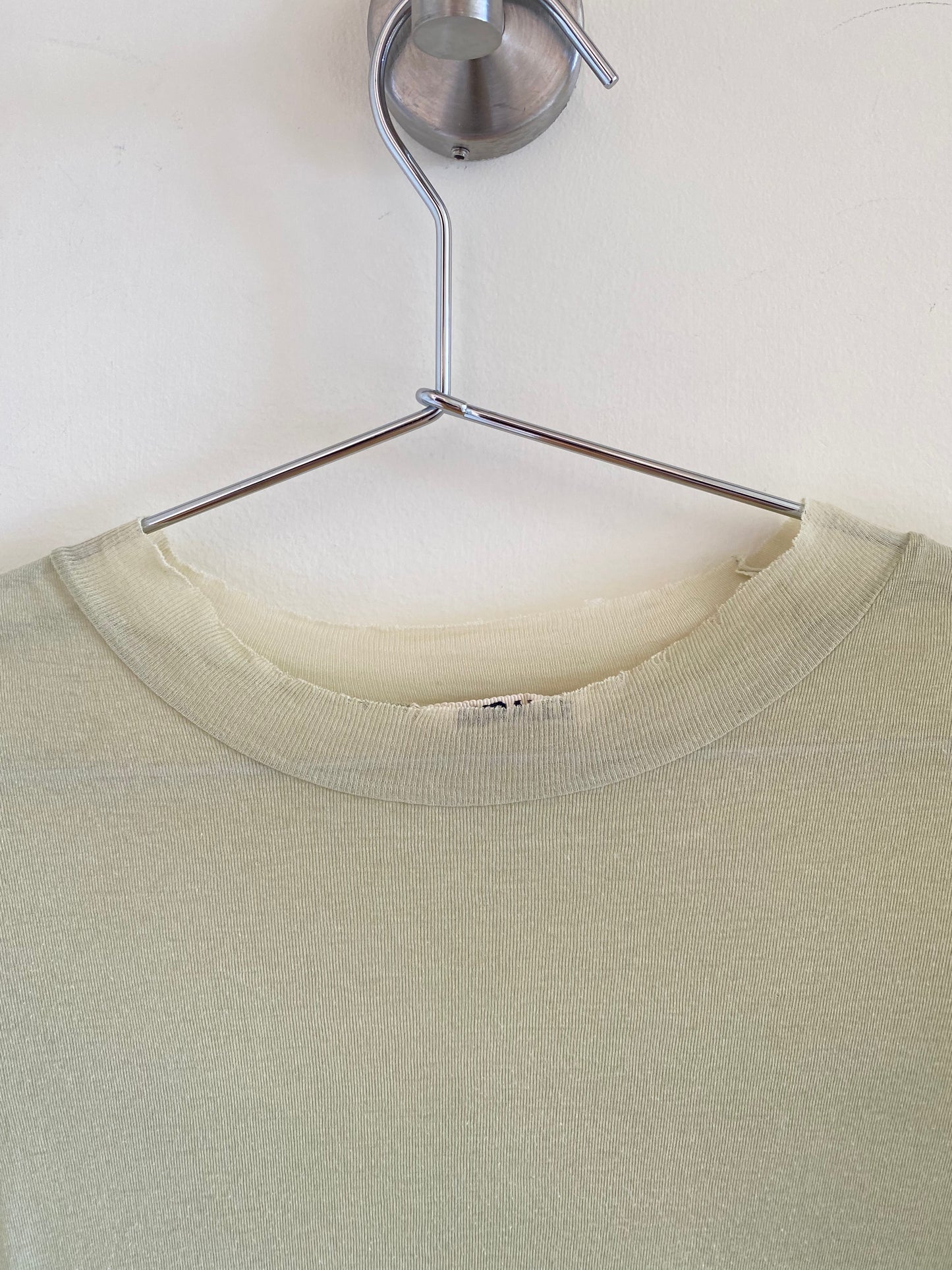 Auralee High Guage Sheer Rib Tee