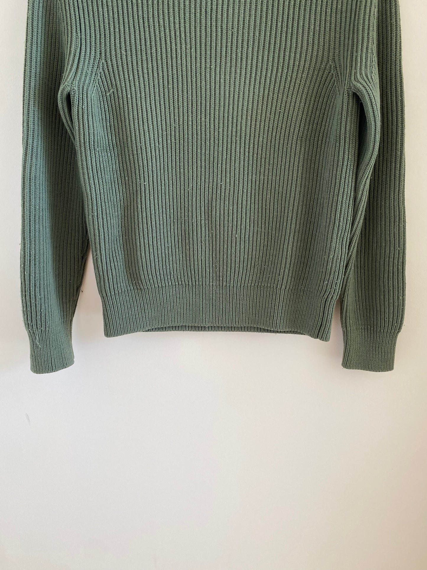Auralee Knit Green Sweater