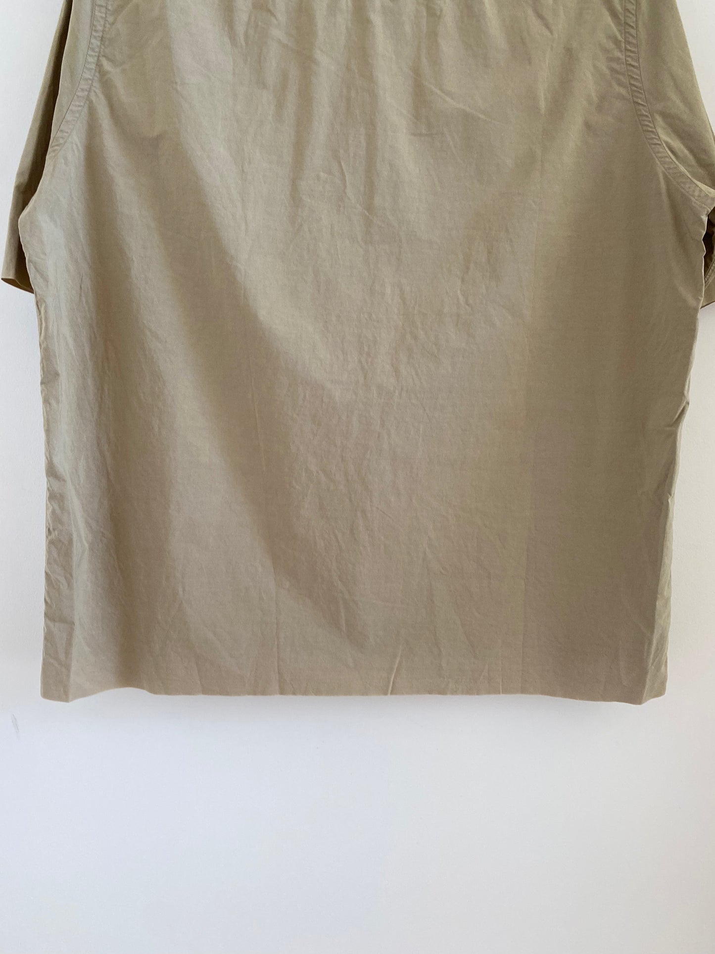 Auralee Selvedge Cotton Shirt Cream