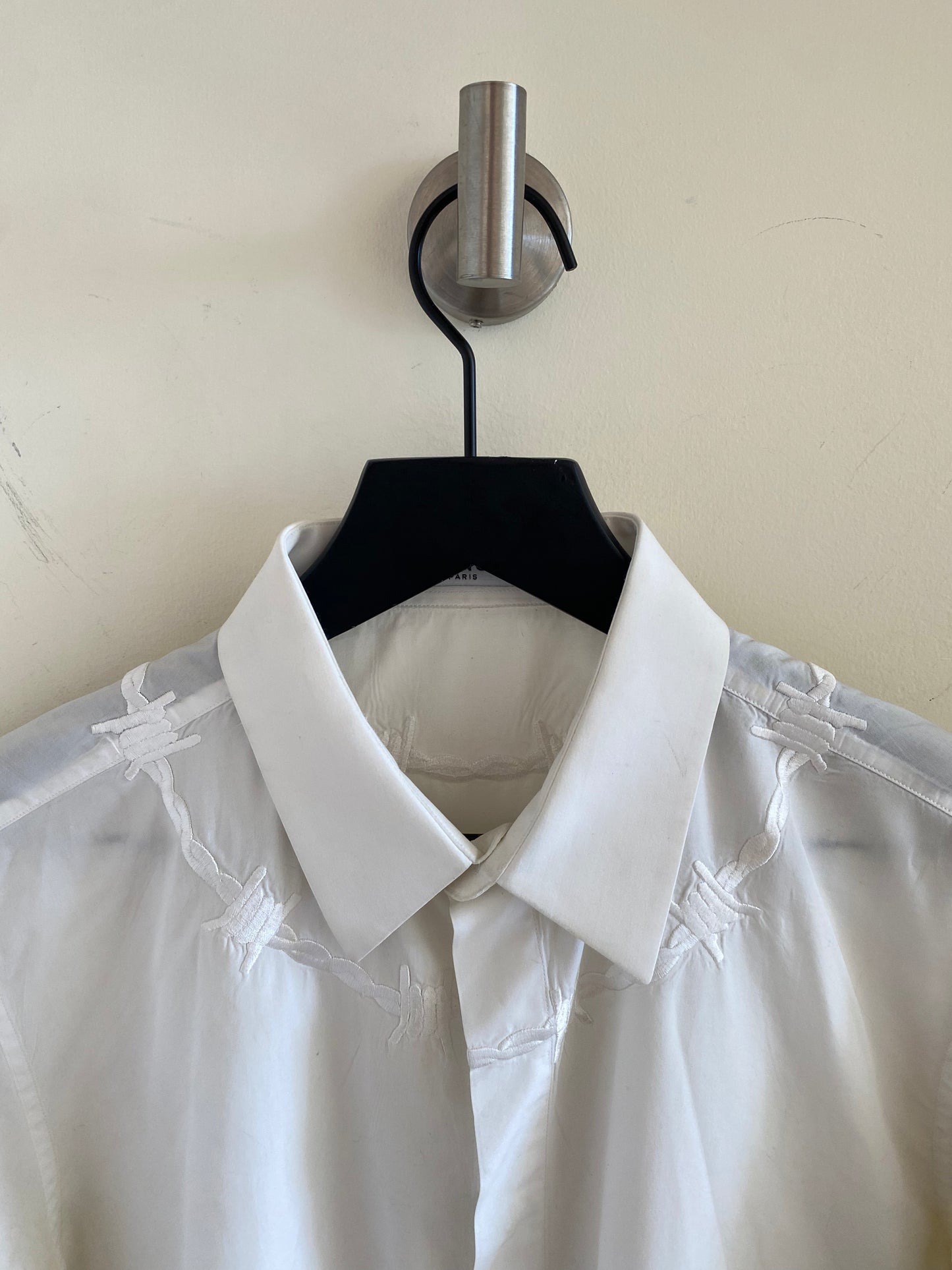 Givenchy by Tischi 2016 Barbed Wire Button-Up Shirt