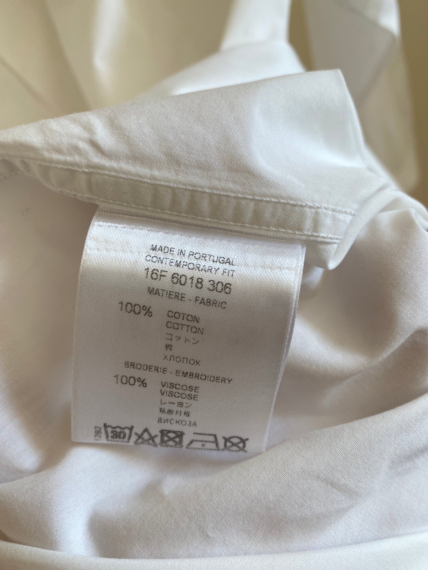 Givenchy by Tischi 2016 Barbed Wire Button-Up Shirt