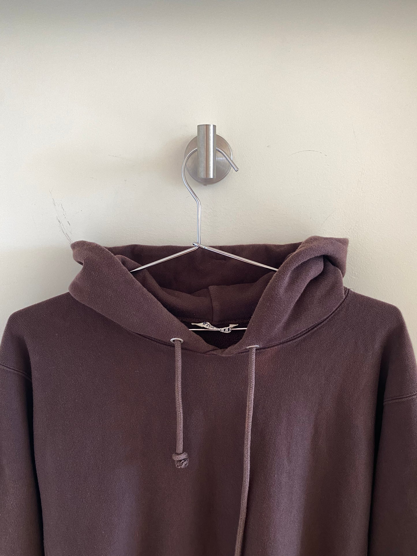 Auralee Heavyweight Hoodie Brown