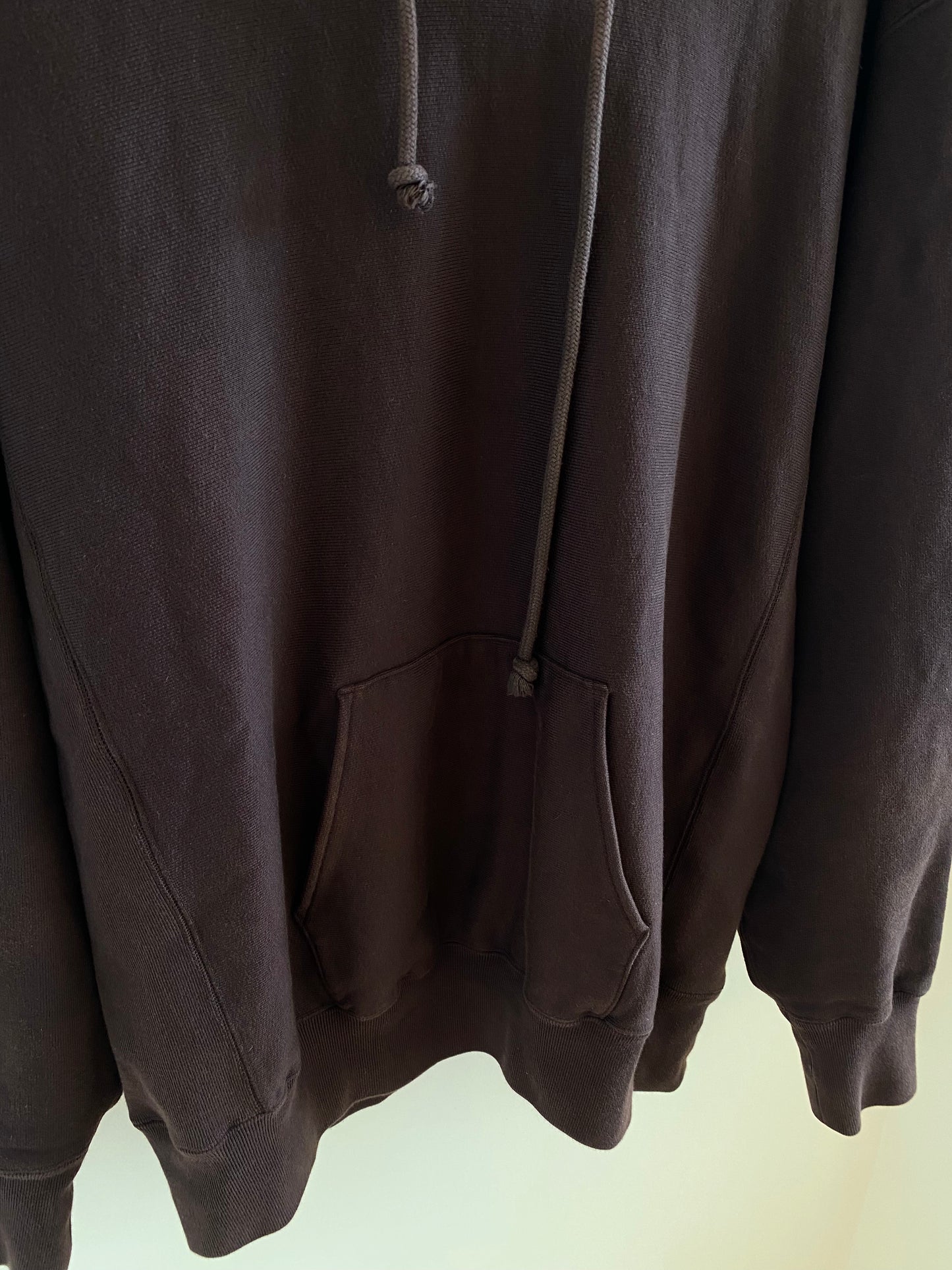 Auralee Heavyweight Hoodie Brown