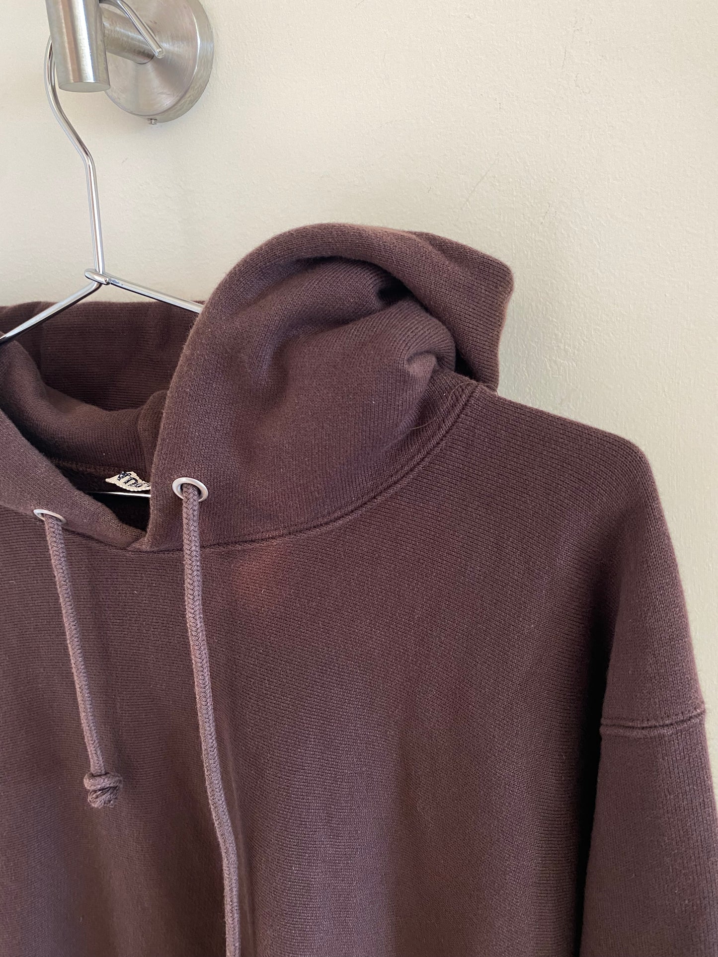 Auralee Heavyweight Hoodie Brown