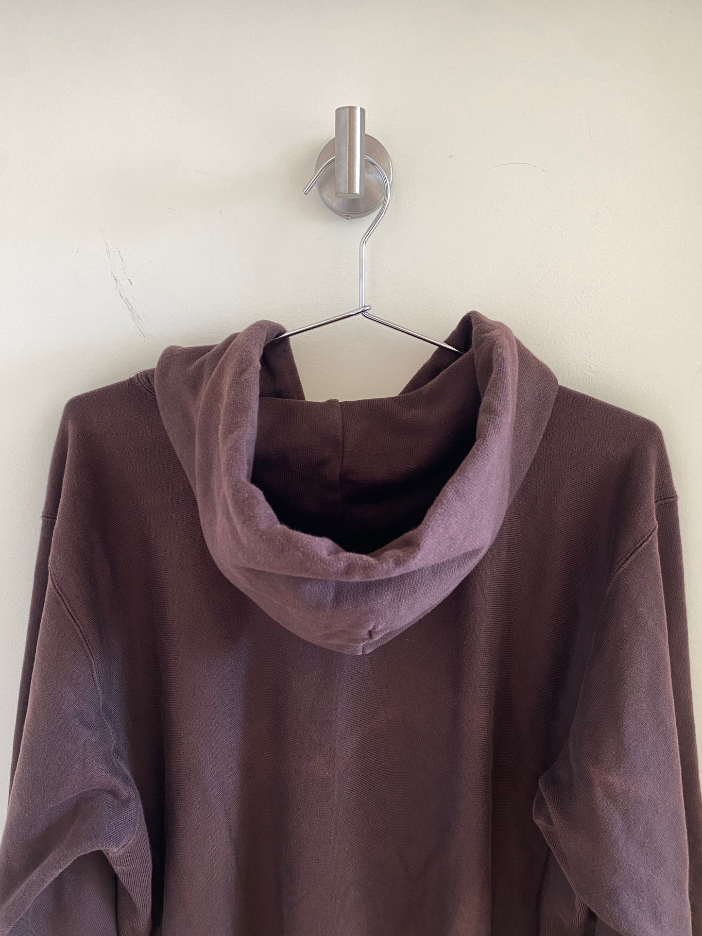 Auralee Heavyweight Hoodie Brown