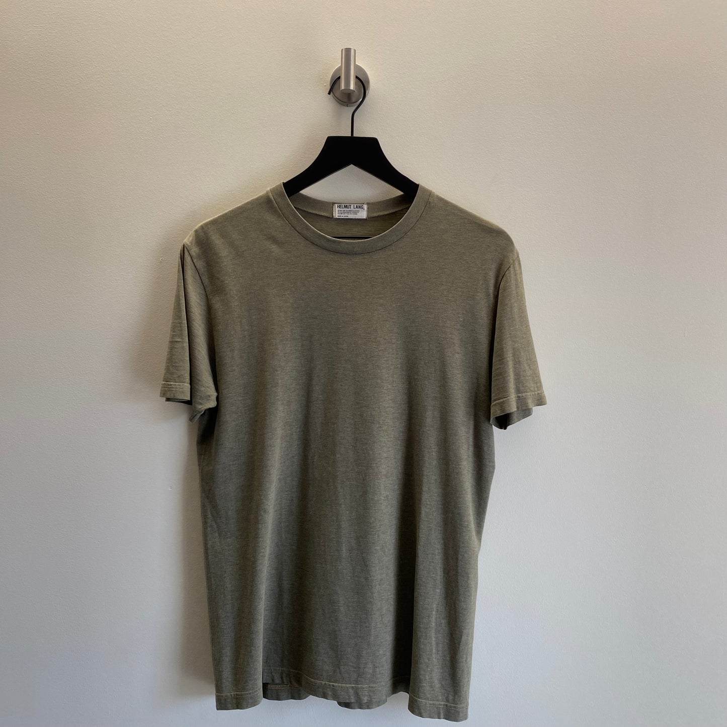 Helmut Lang 90's Khaki T-Shirt