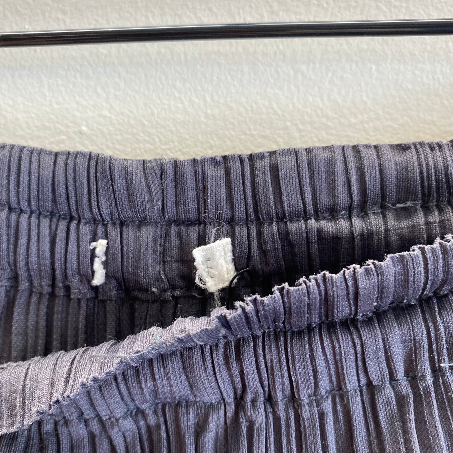 Issey Miyake Grey Pleats Please Cut Off Caprese