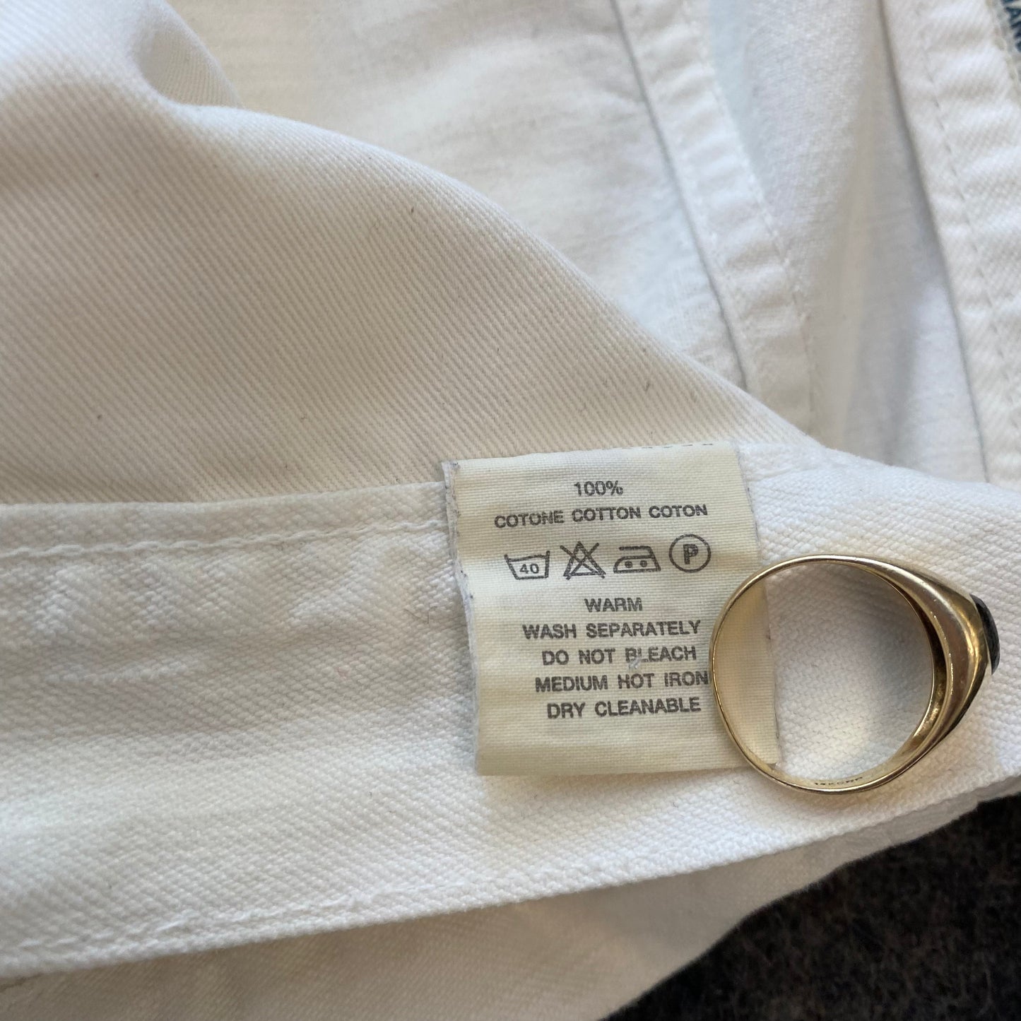 Kapital White Jeans Damage & Remake 5P