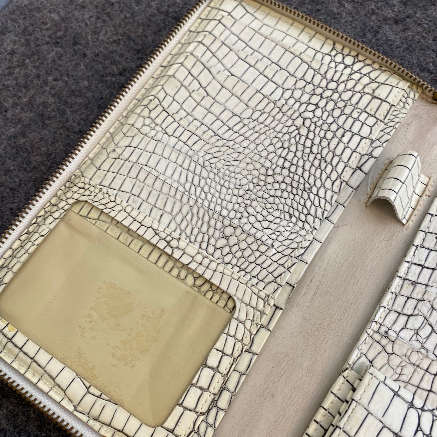 Comme des Garçons Long Alligator Wallet