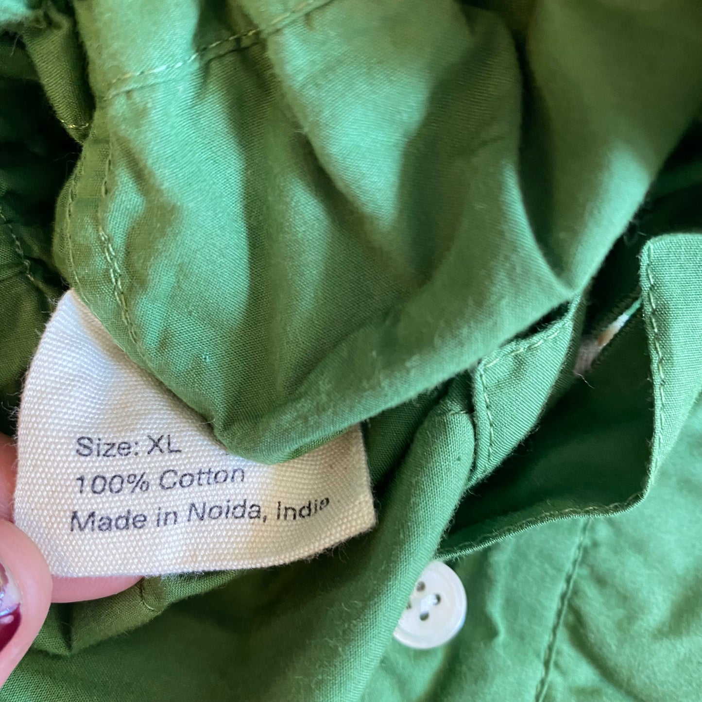 Bode Green Sheet Shorts