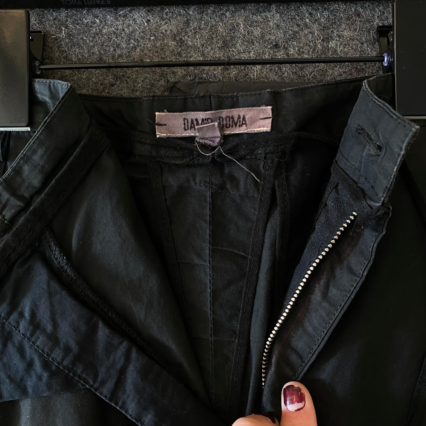 Damir Doma 90's Drawstring Articulated Shorts