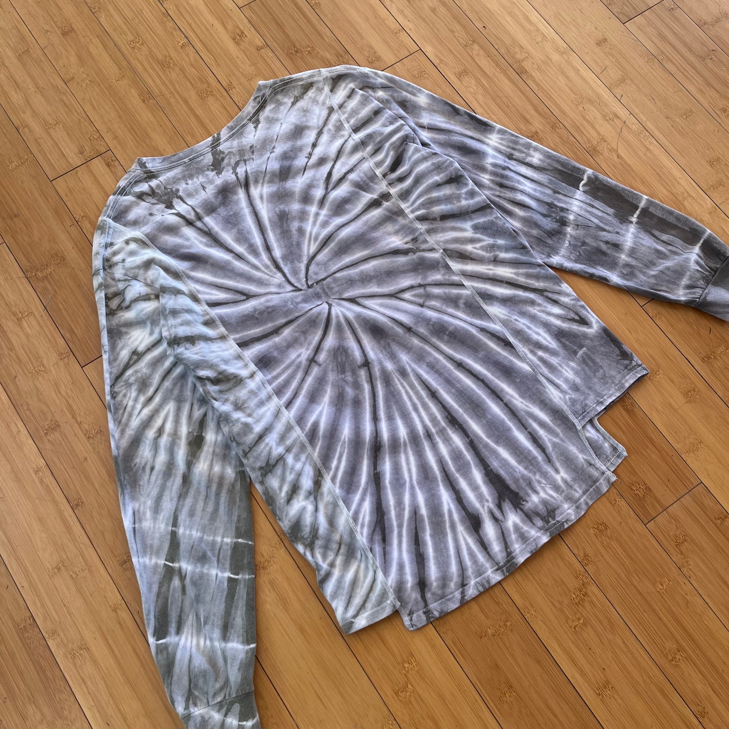 Rebuild By Needles Green Long-Sleeve Tie-Dye T-Shirt