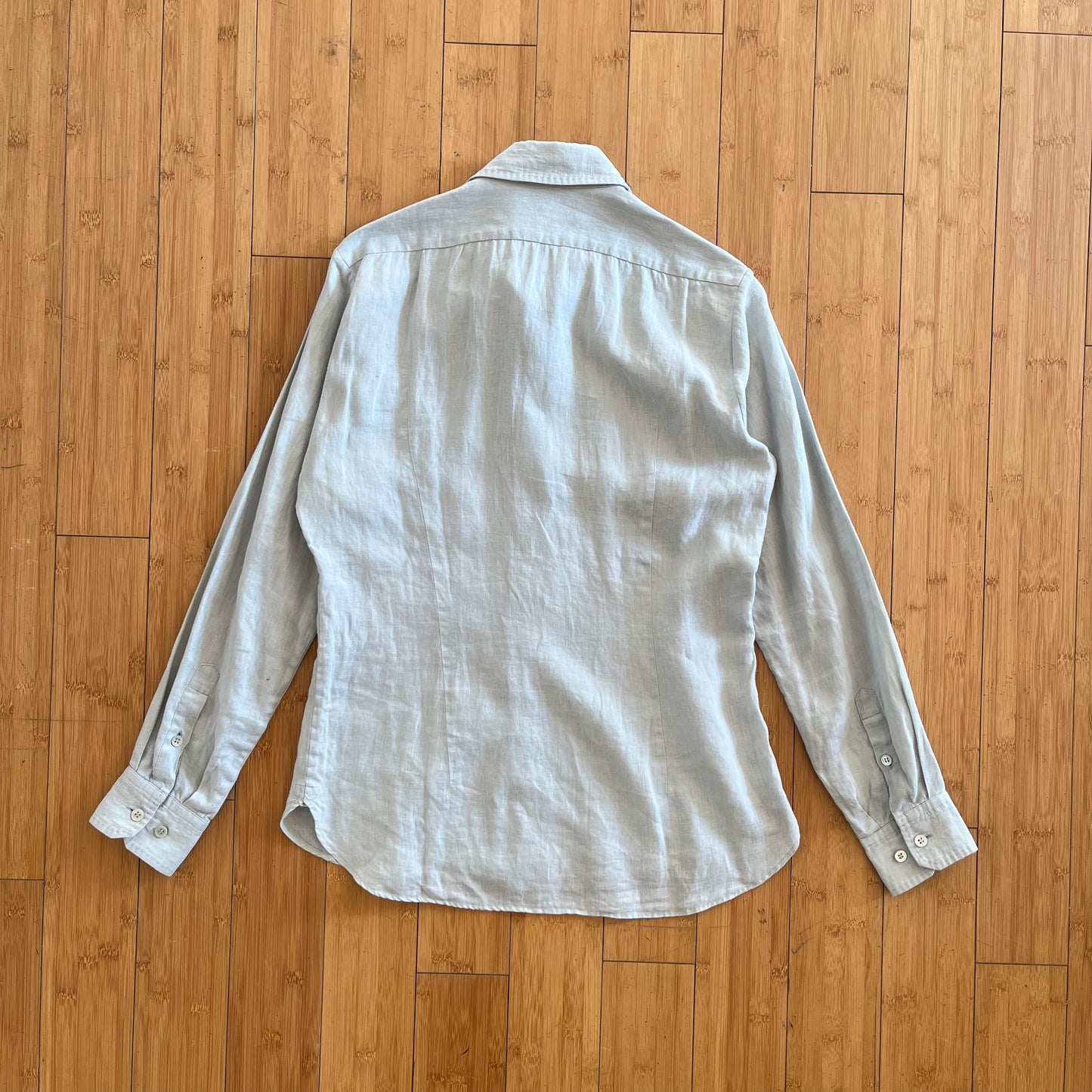 Helmut Lang Asymmetrical Long-Sleeve Button-Up