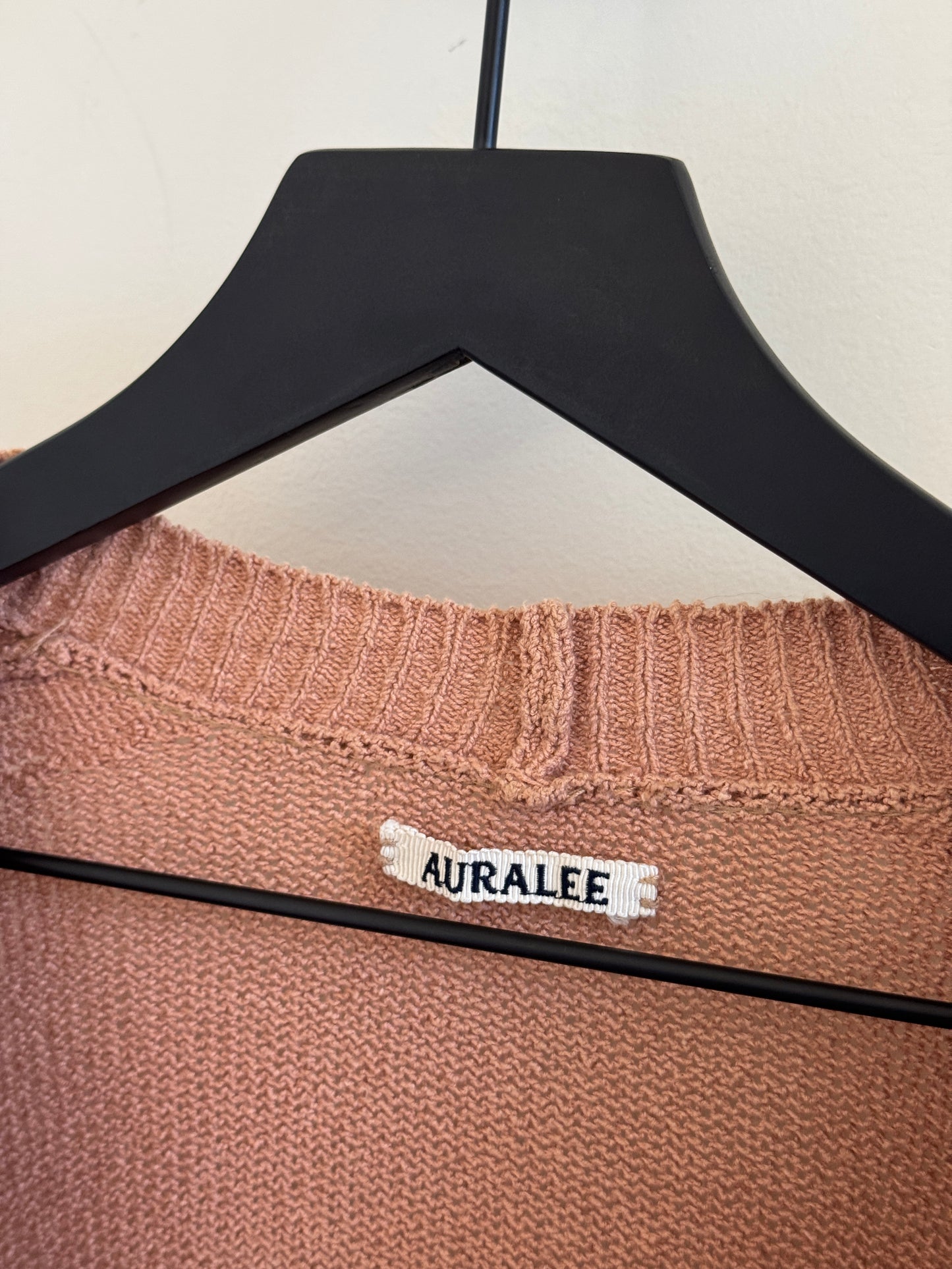 Auralee Corkscrew Knit Cardigan