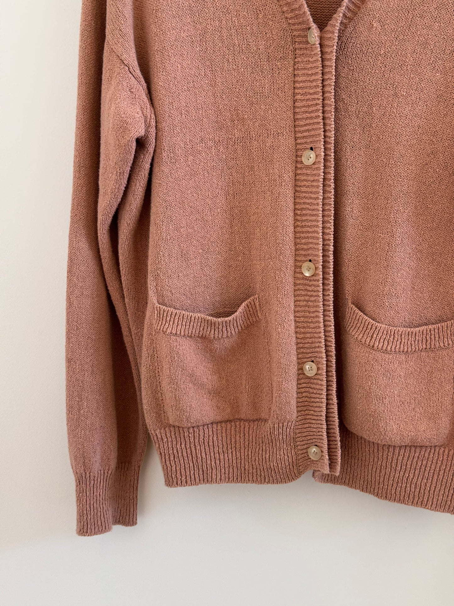 Auralee Corkscrew Knit Cardigan
