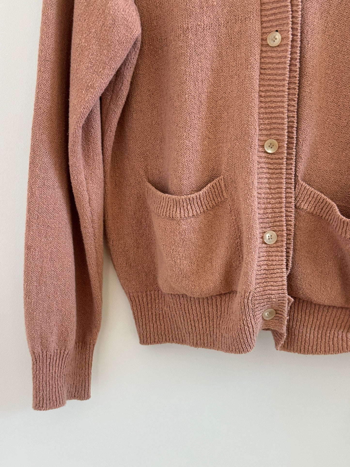 Auralee Corkscrew Knit Cardigan