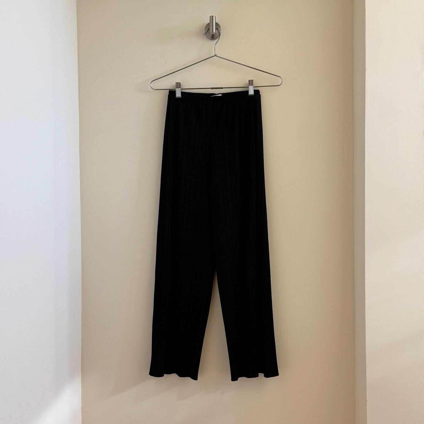 Issey Miyake Vintage Pleats Please Black Trousers