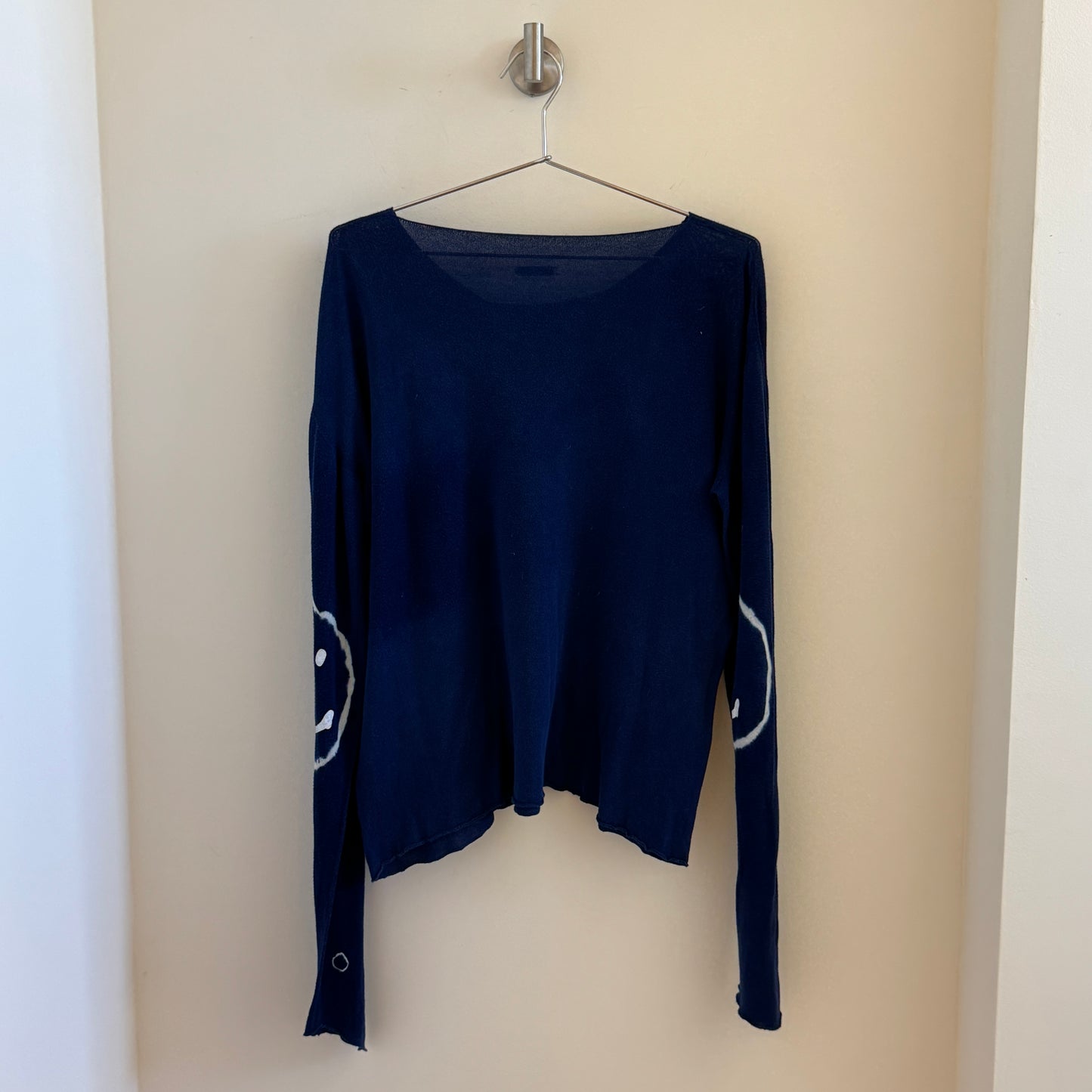 Kapital Indigo Smiley Wide Shirt