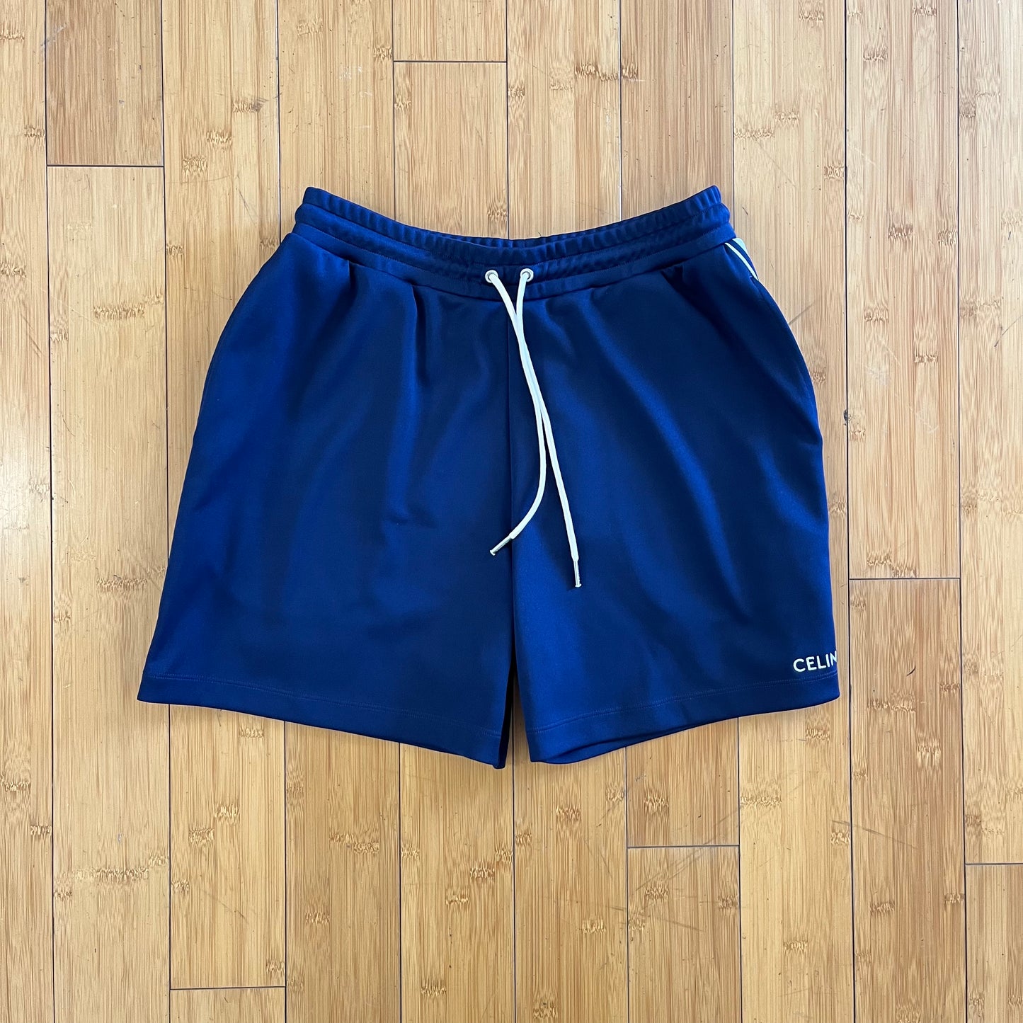 Celine Logo Track Shorts