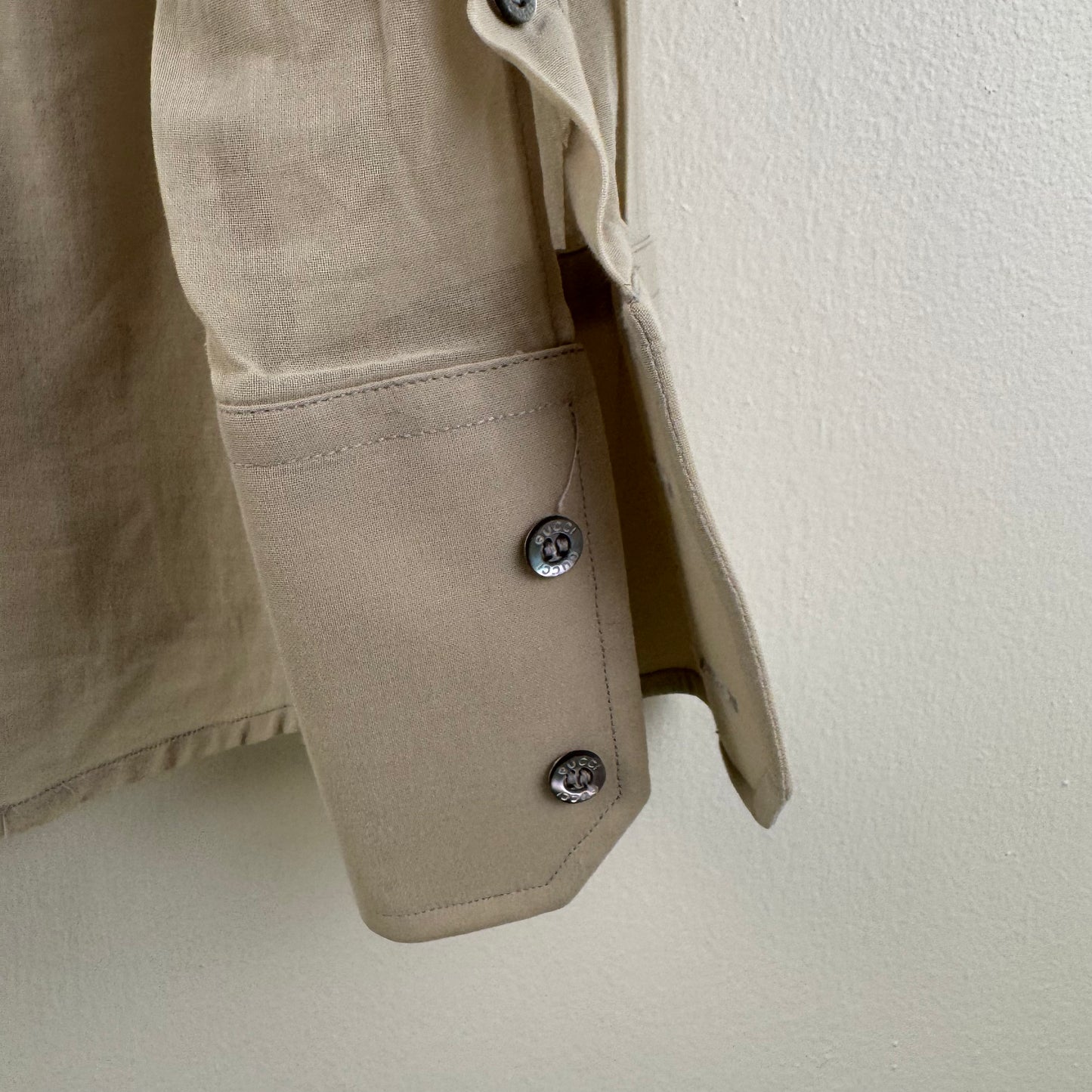 Gucci Long Sleeve Cotton Shirt