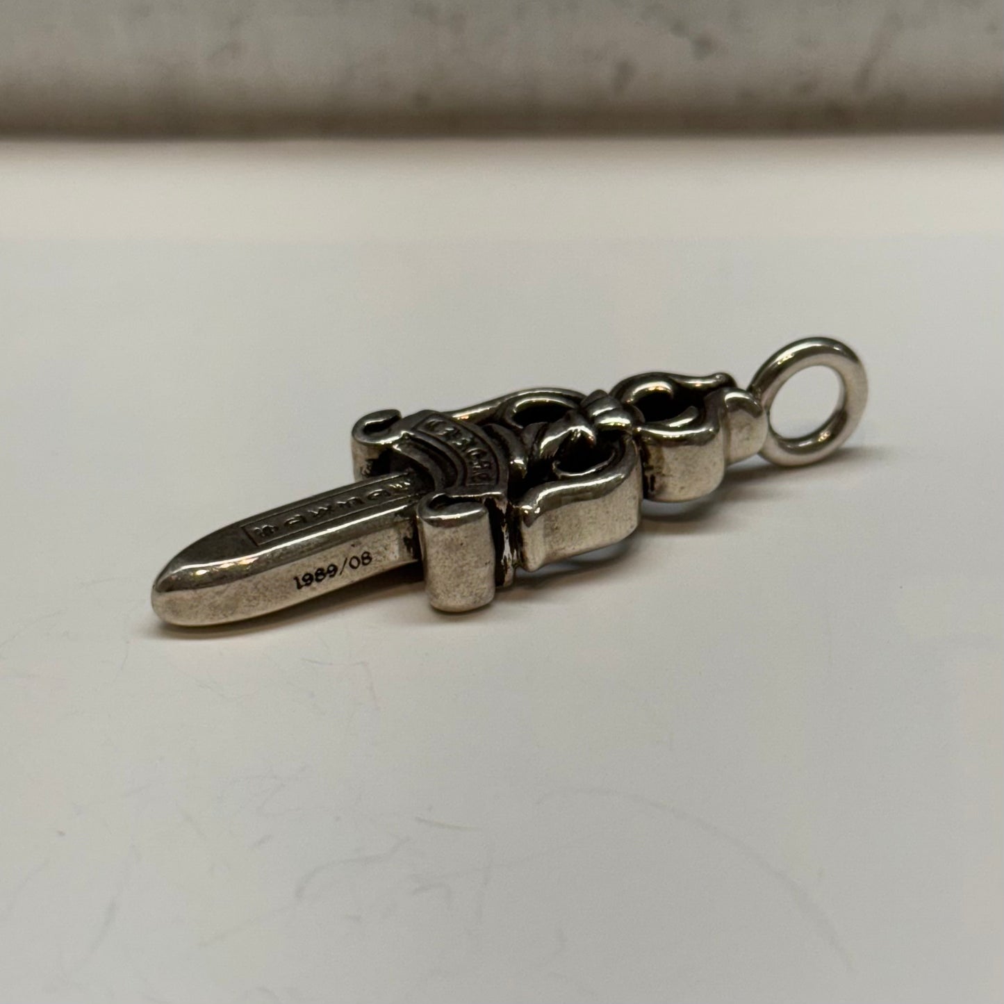 Chrome Hearts Large Double Dagger Pendant