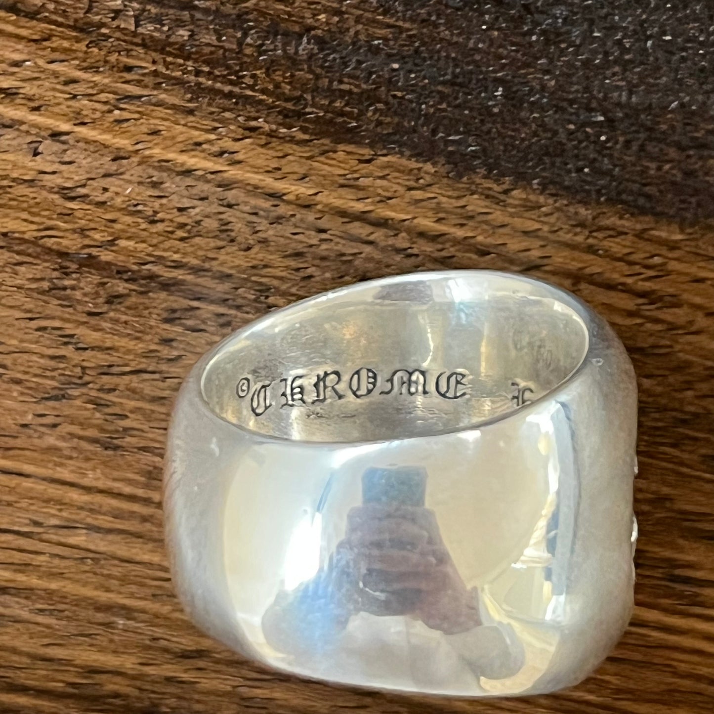 Chrome Hearts Star Oval Ring