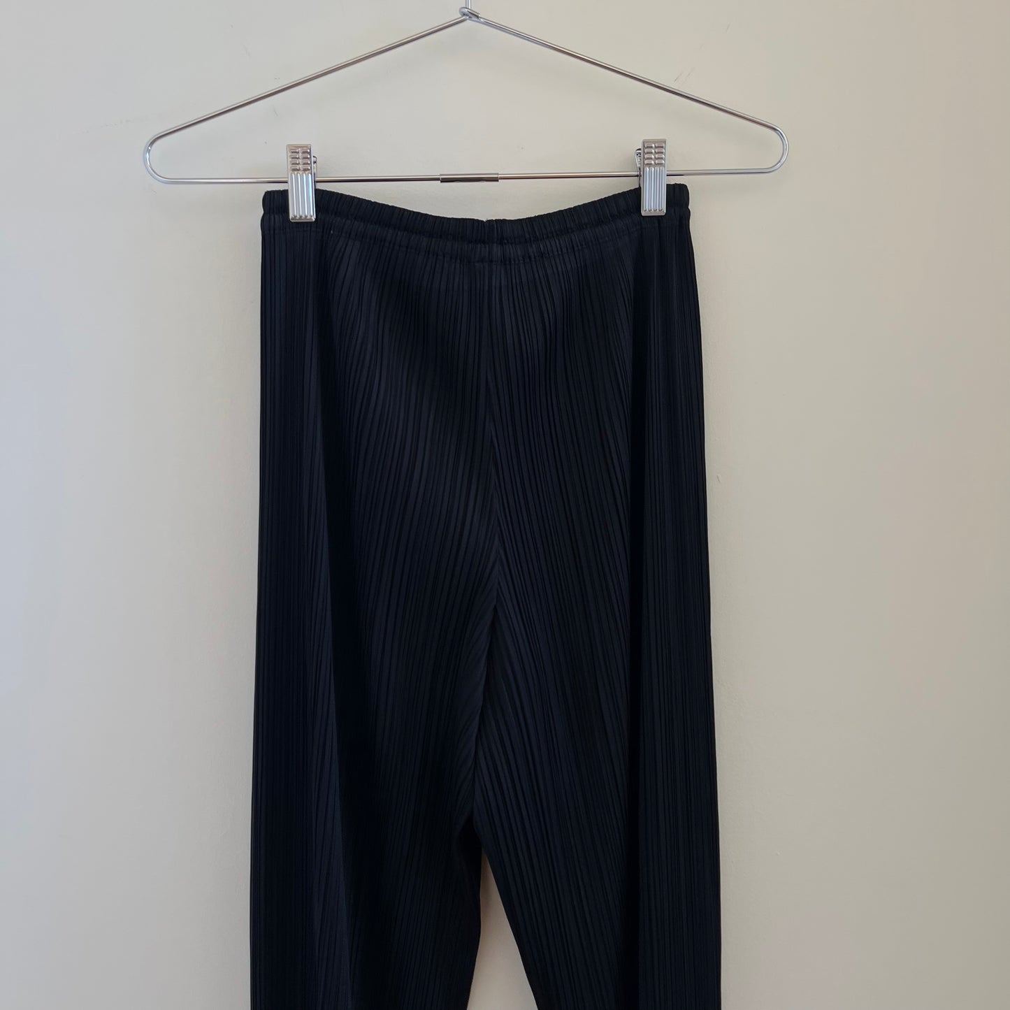 Issey Miyake Vintage Pleats Please Black Trousers