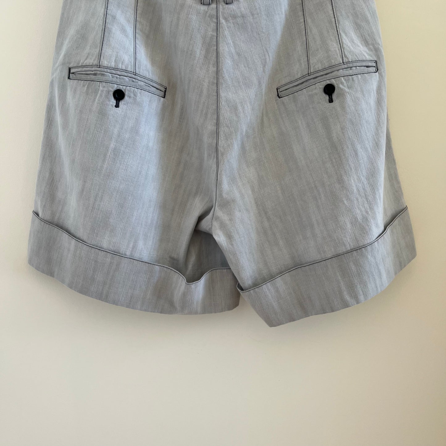 Y's Inverted Pleated Shorts